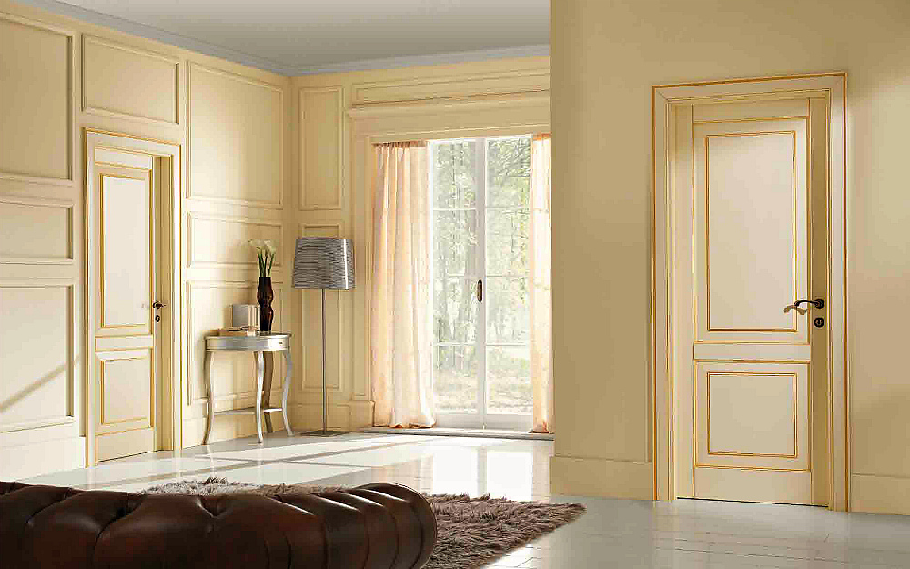 У всій квартирі покриття для підлоги і меблі можуть кардинально відрізняться і тоді підібрати двері до них   практично неможливо, а стіни у всій квартирі приблизно одного кольору, тоді - це саме той випадок