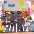 Макет ПДР своїми руками   Мета: Створення макета для ознайомлення дітей з правилами дорожнього руху